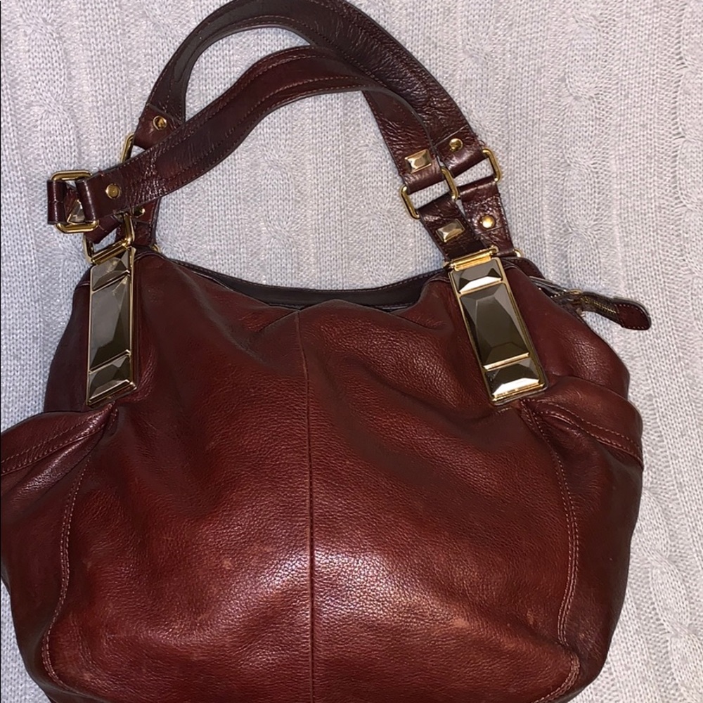 B MAKOWSKY TOP GRAIN LEATHER